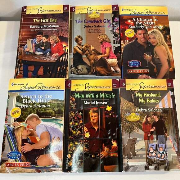 Lot of 19 "Harlequin Super Romance" Paperback Novels - Good condition! - Picture 5 of 7